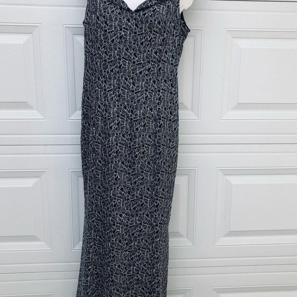 bARGAIN Candalite Gown Sparkling Colorful Faceted Rhinestones Maxi Sz L Stunning